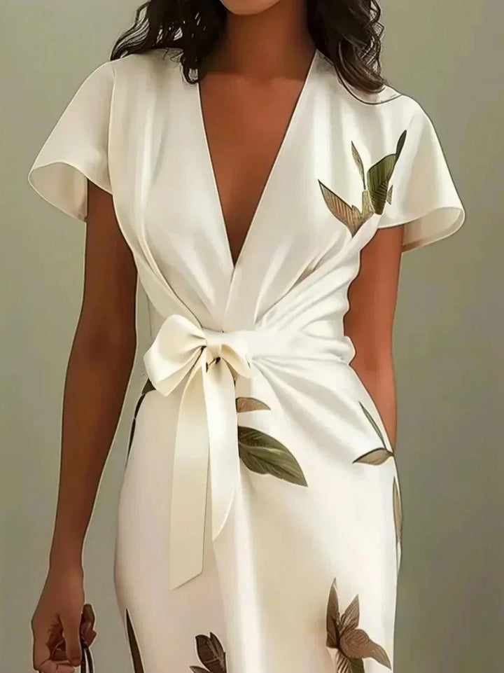 Brenna - Elegant Wrap Dress