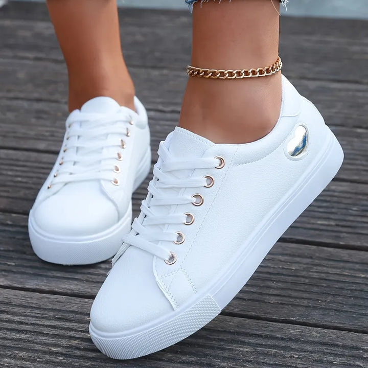 ELODIE - LOW RISE LACE-UP SNEAKERS