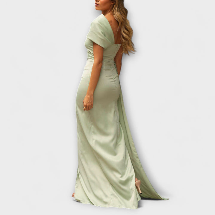 Bellamy - Stylish Maxi Dress with One Shoulder Strap