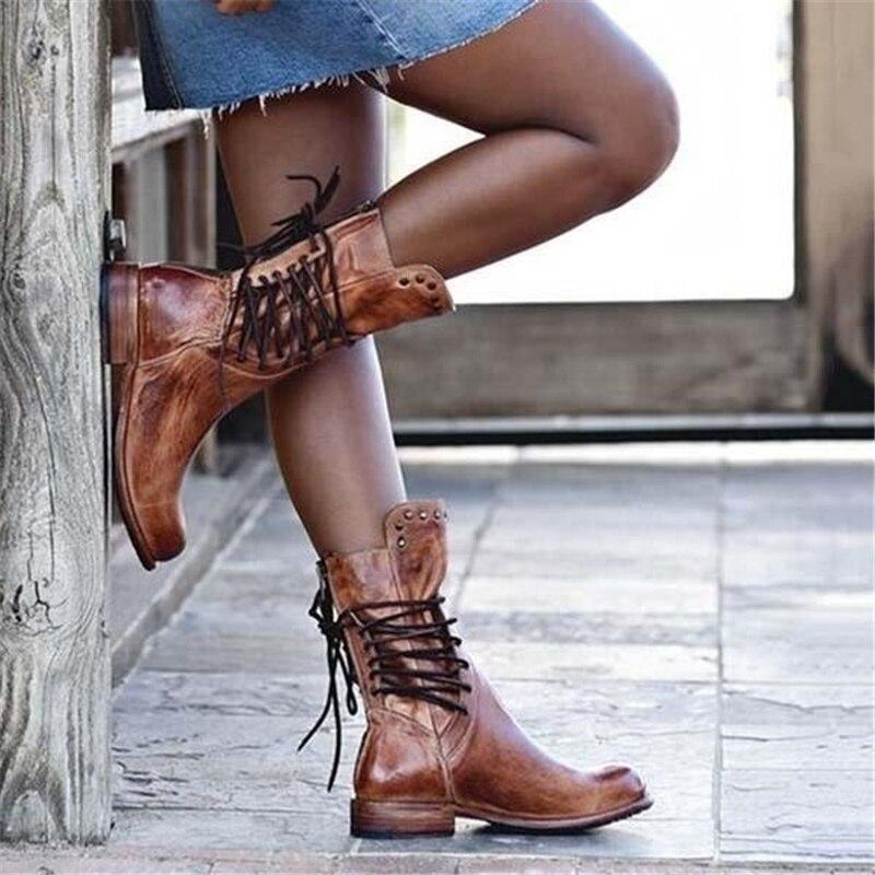 SUE™|CLASSIC LACE-UP BOOTS