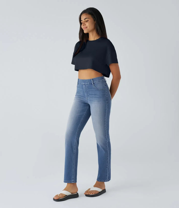 Claire | Elastic and comfortable pants with high waist