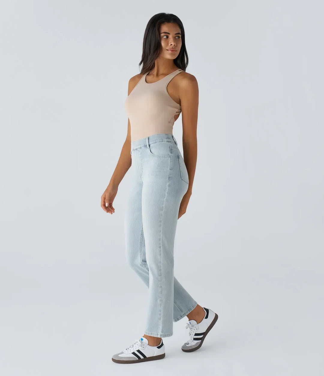Claire | Elastic and comfortable pants with high waist