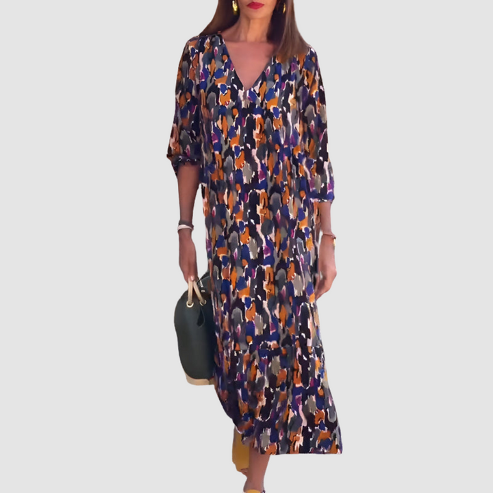 Frances | V-Neck Dress