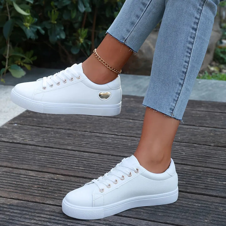 ELODIE - LOW RISE LACE-UP SNEAKERS
