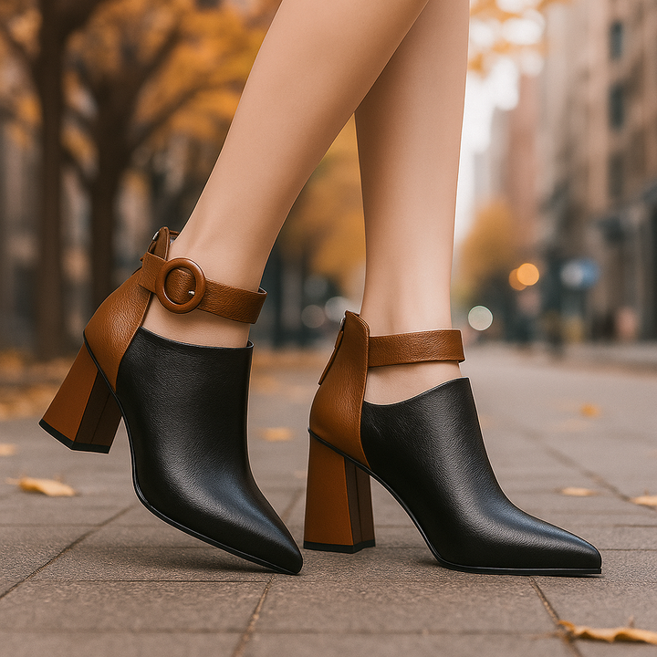 Carena | Leather Bottines