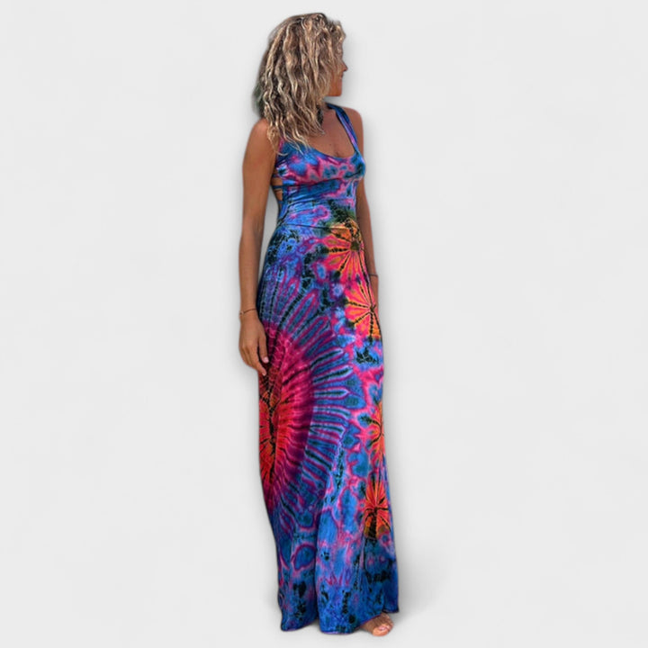 Ronja - La Bamba Tie-Dye Print Maxi Dress