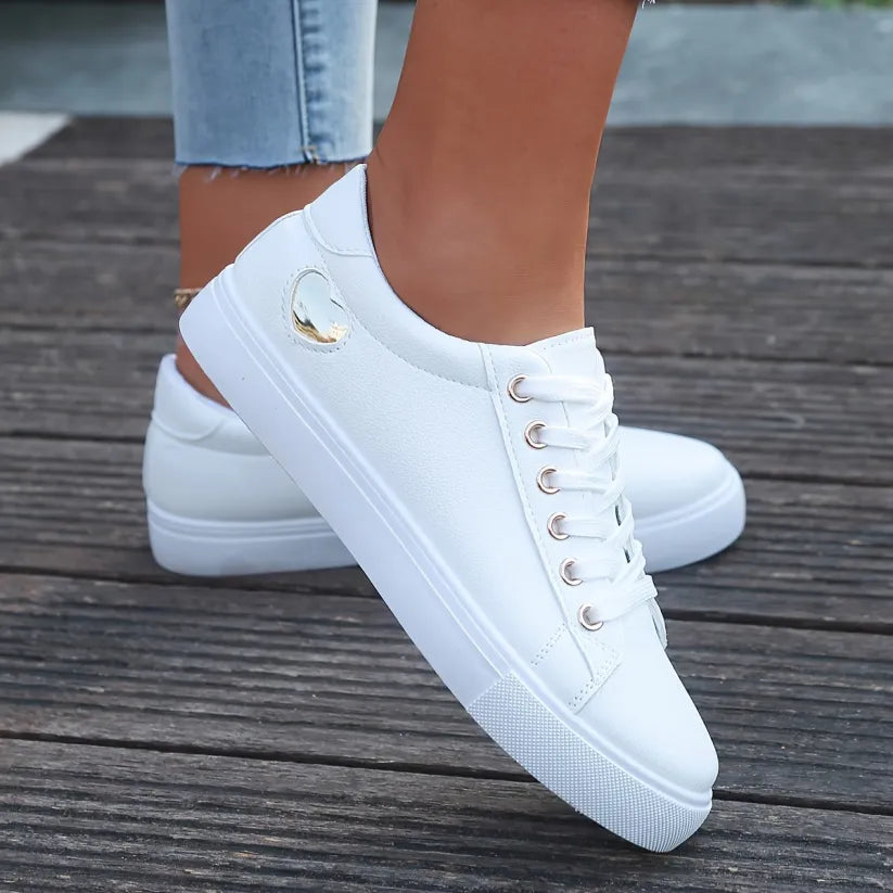 ELODIE - LOW RISE LACE-UP SNEAKERS