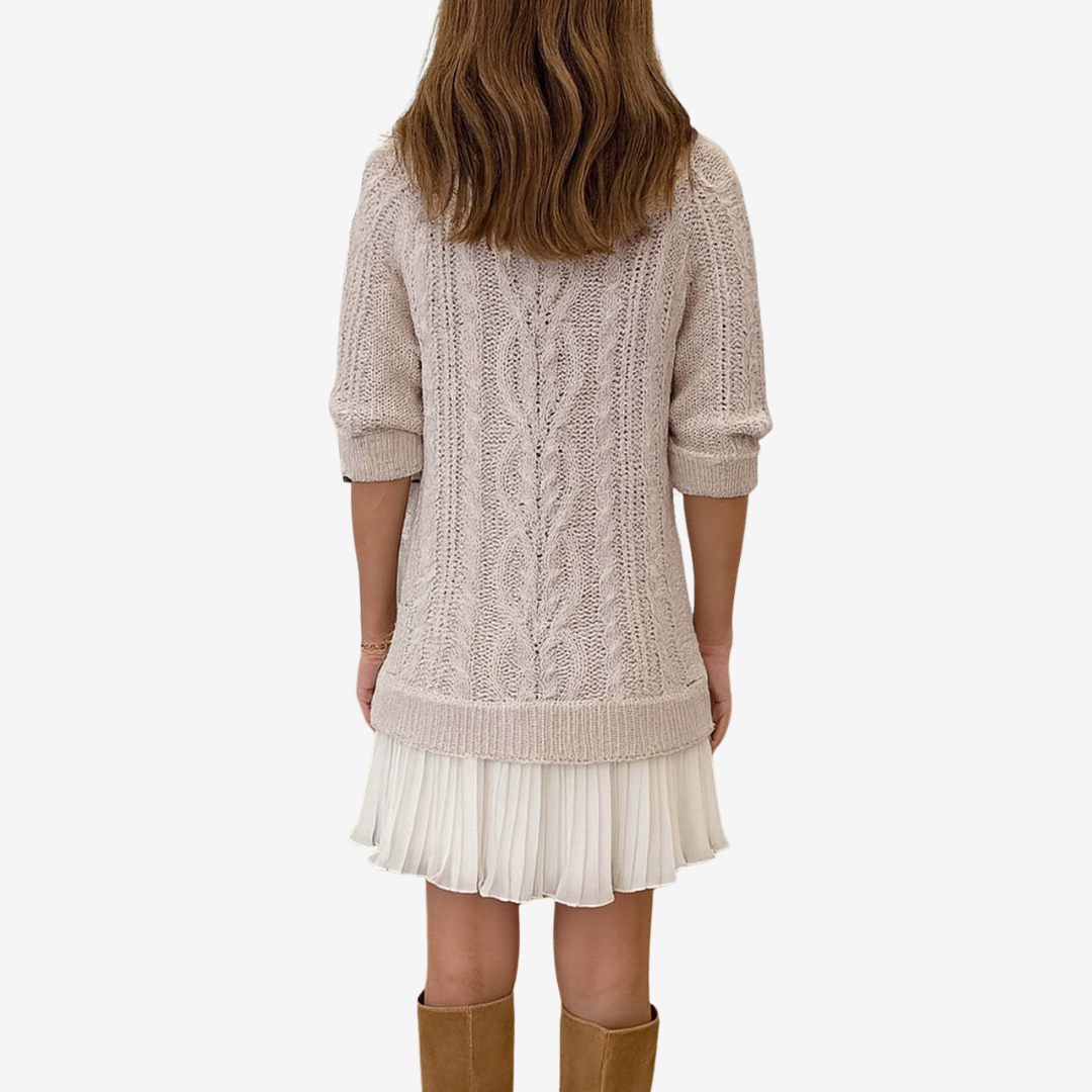 Sadie | Knit Sweater Dress