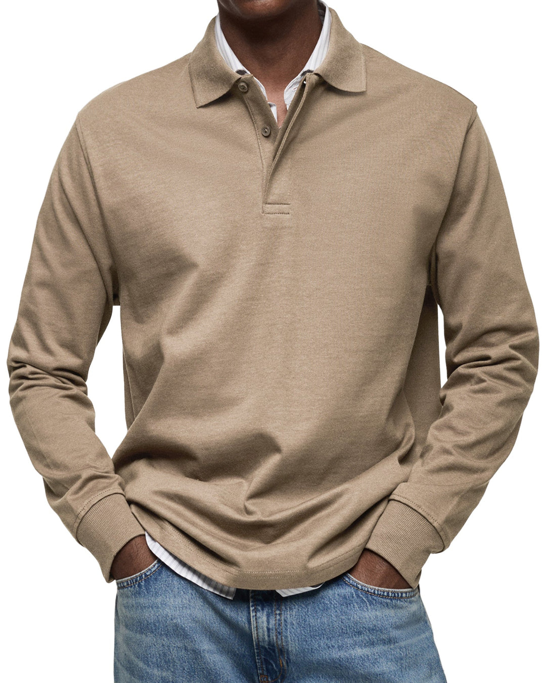 Tom | Long Sleeve Polo Shirt