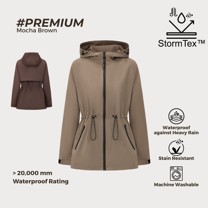 SAGE | LIGHTWEIGHT WATER REPELLENT RAINCOAT