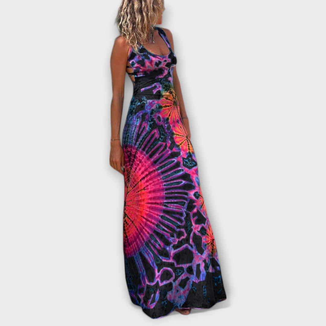 Ronja - La Bamba Tie-Dye Print Maxi Dress