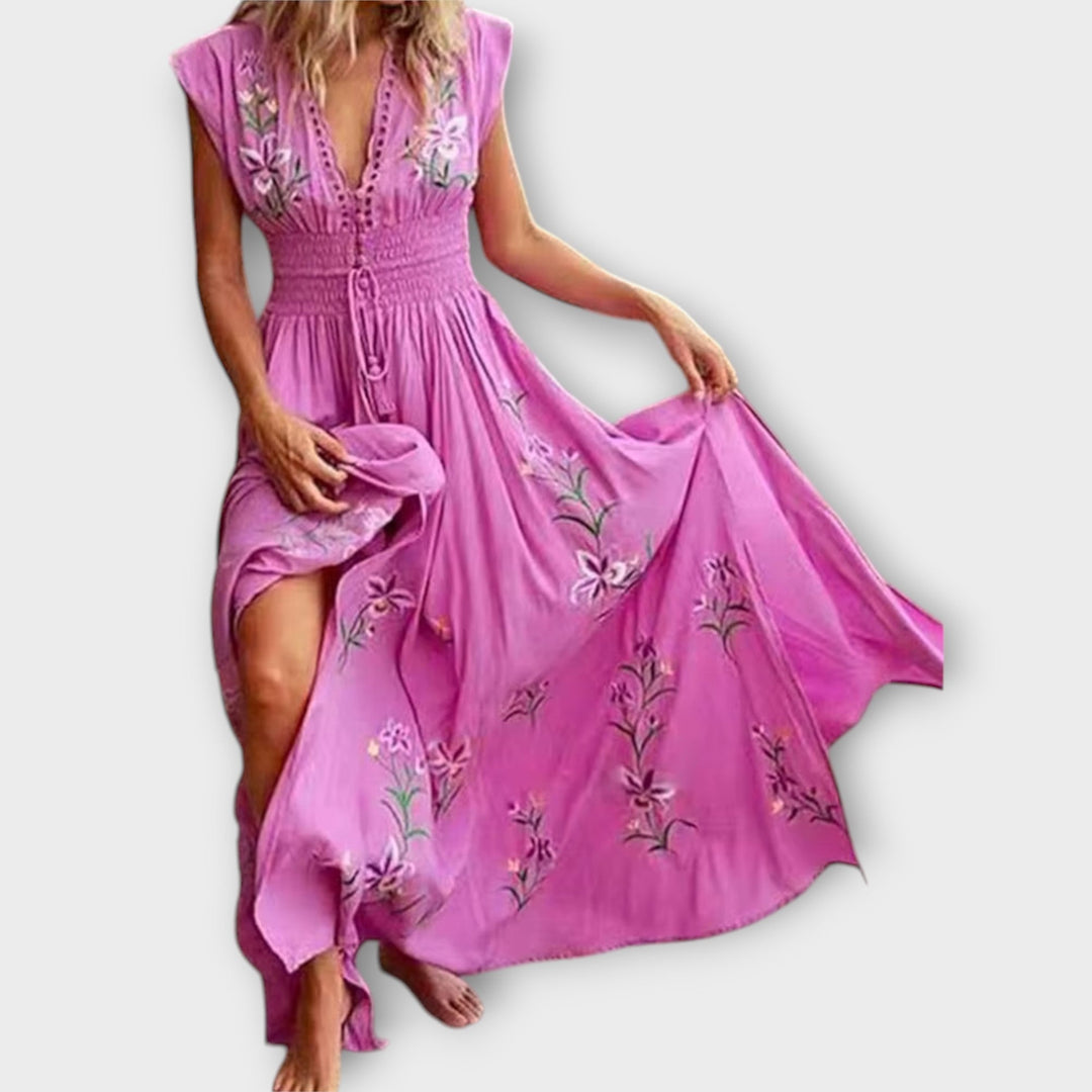 Felizia – Boho Dress with Enchanting Embroidery