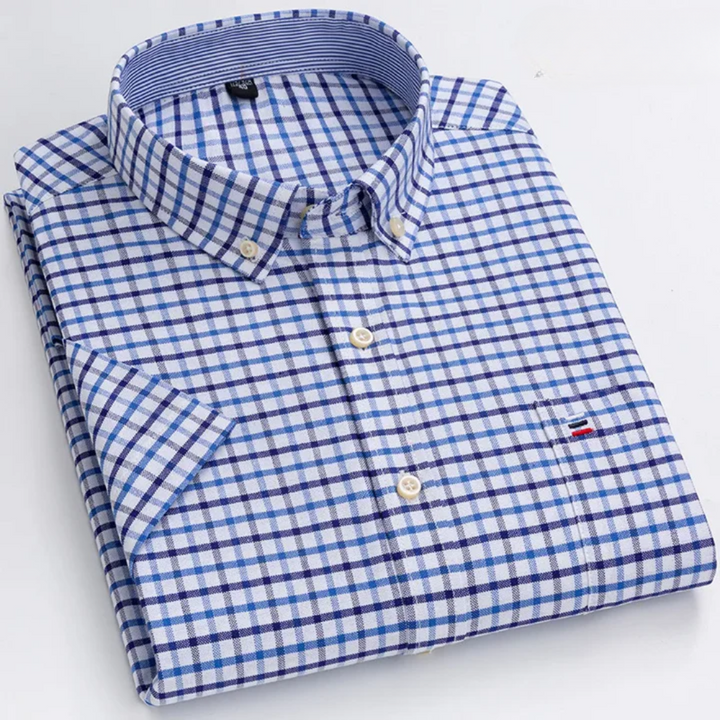 Peterson | Classic Cotton Shirt With Pattern