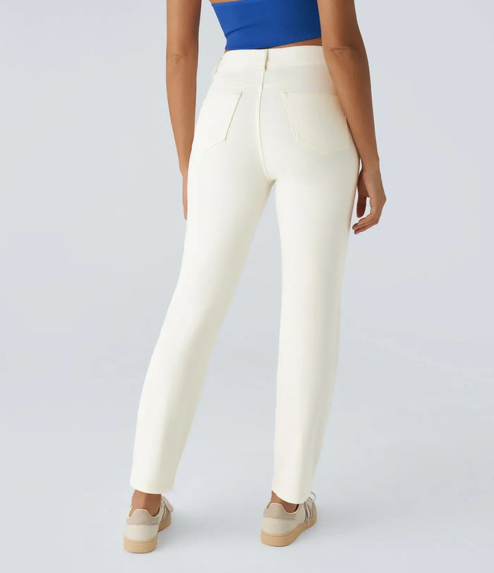 Claire | Elastic and comfortable pants with high waist