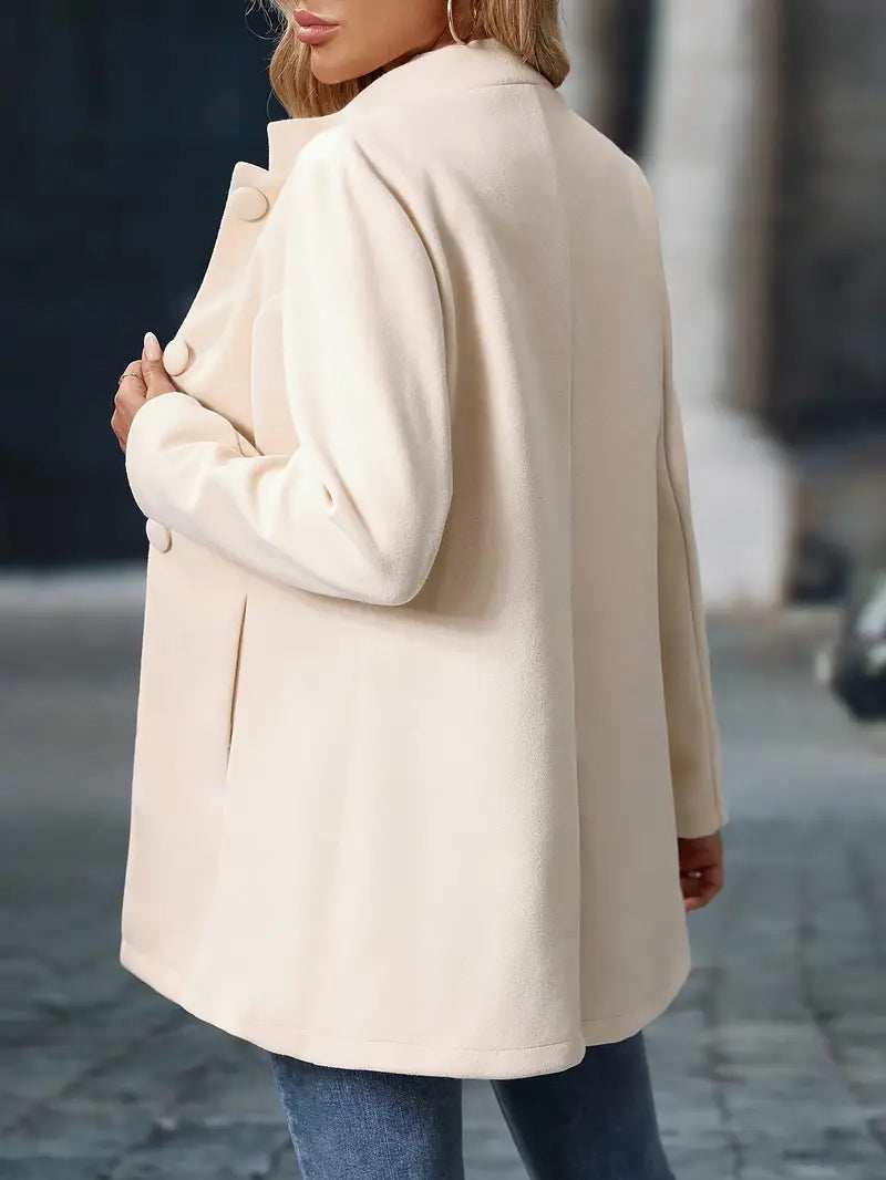 Francien | Classic Winter Coat with Buttons