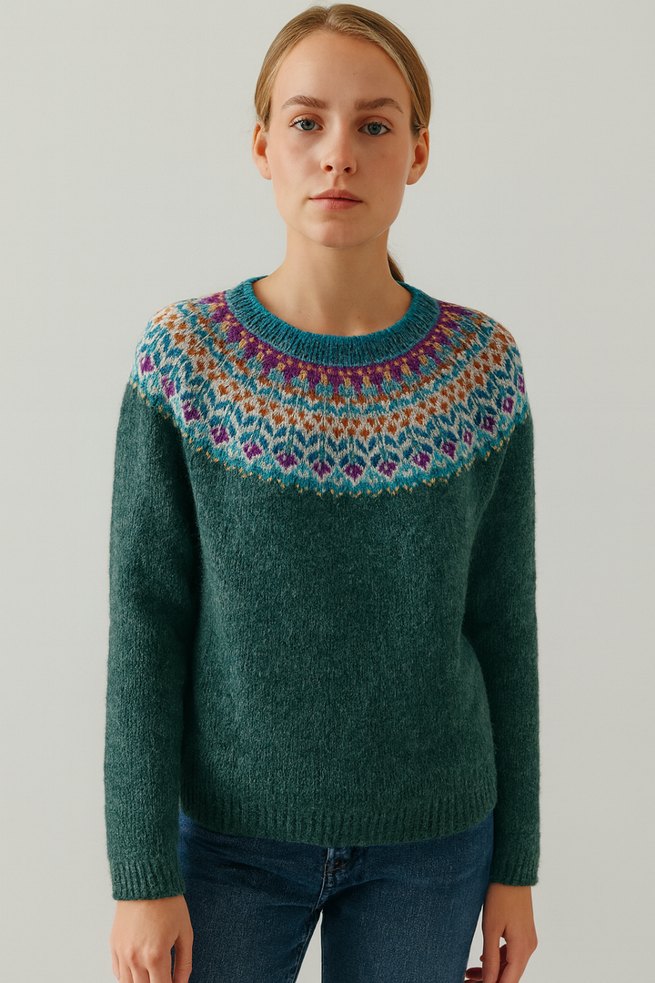 SILVANA™ - COZY RETRO SWEATER