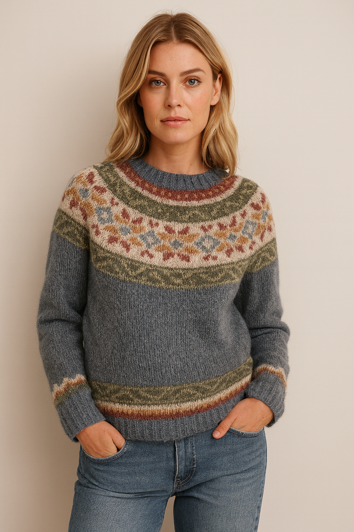 ELLA™ - STYLISH RETRO SWEATER