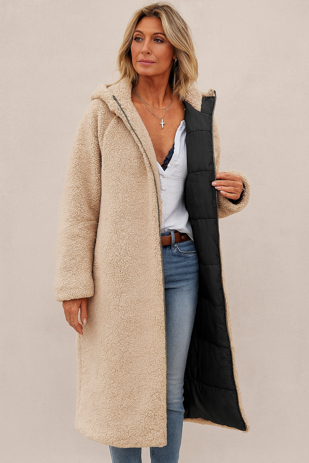 SASHA™ | ELEGANT REVERSIBLE COAT