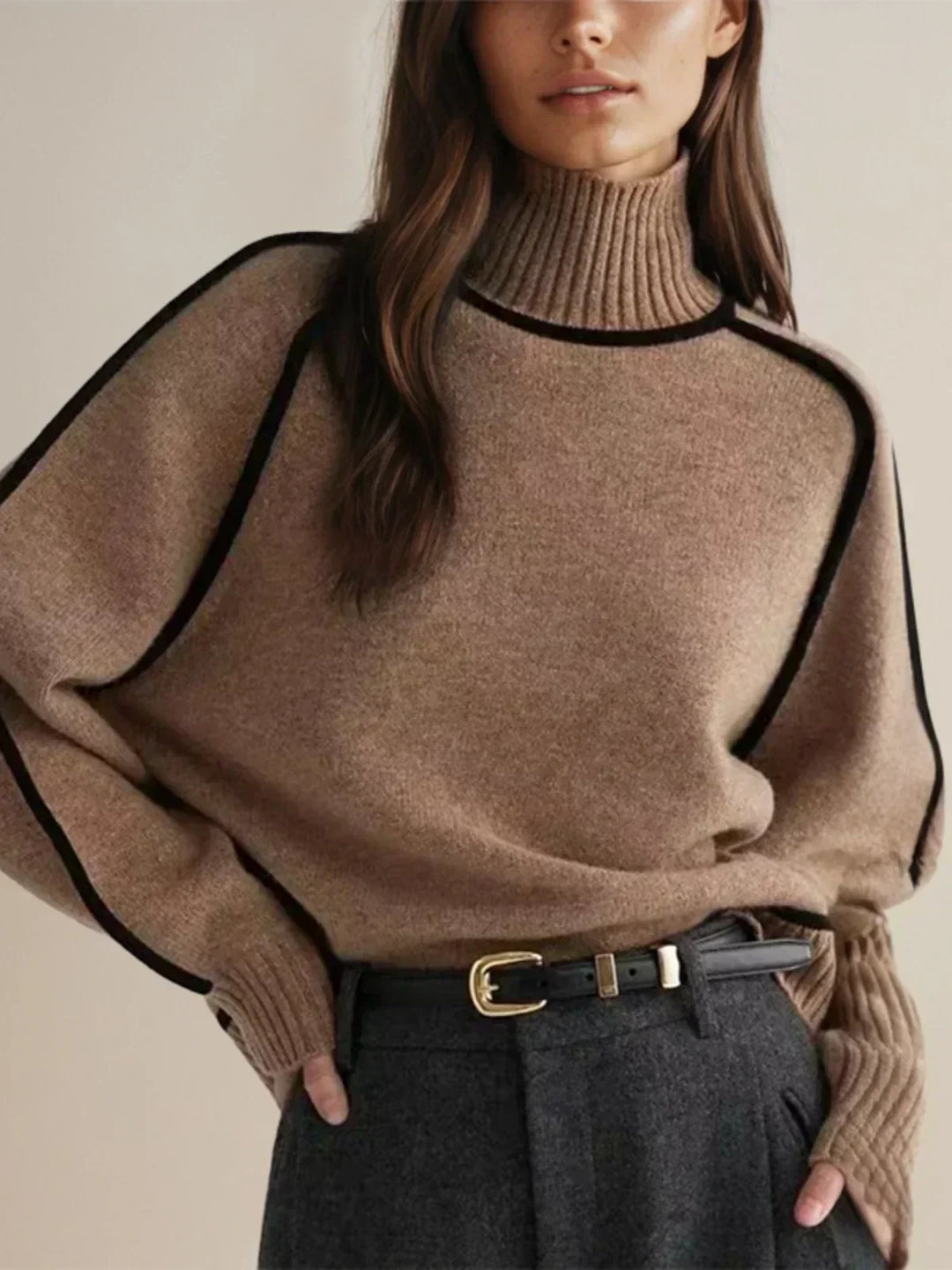 DONNA | TURTLENECK SWEATER