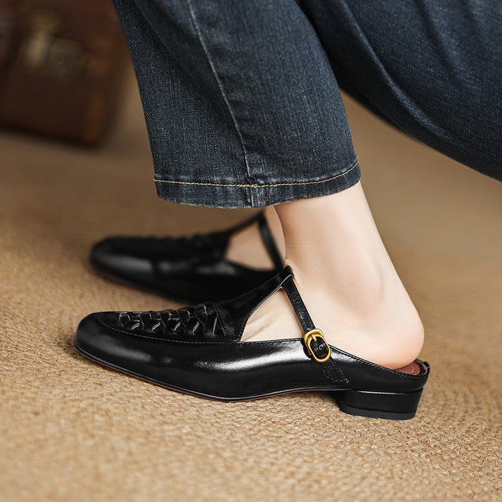 Elya | Genuine Leather Mules (almost sold out)