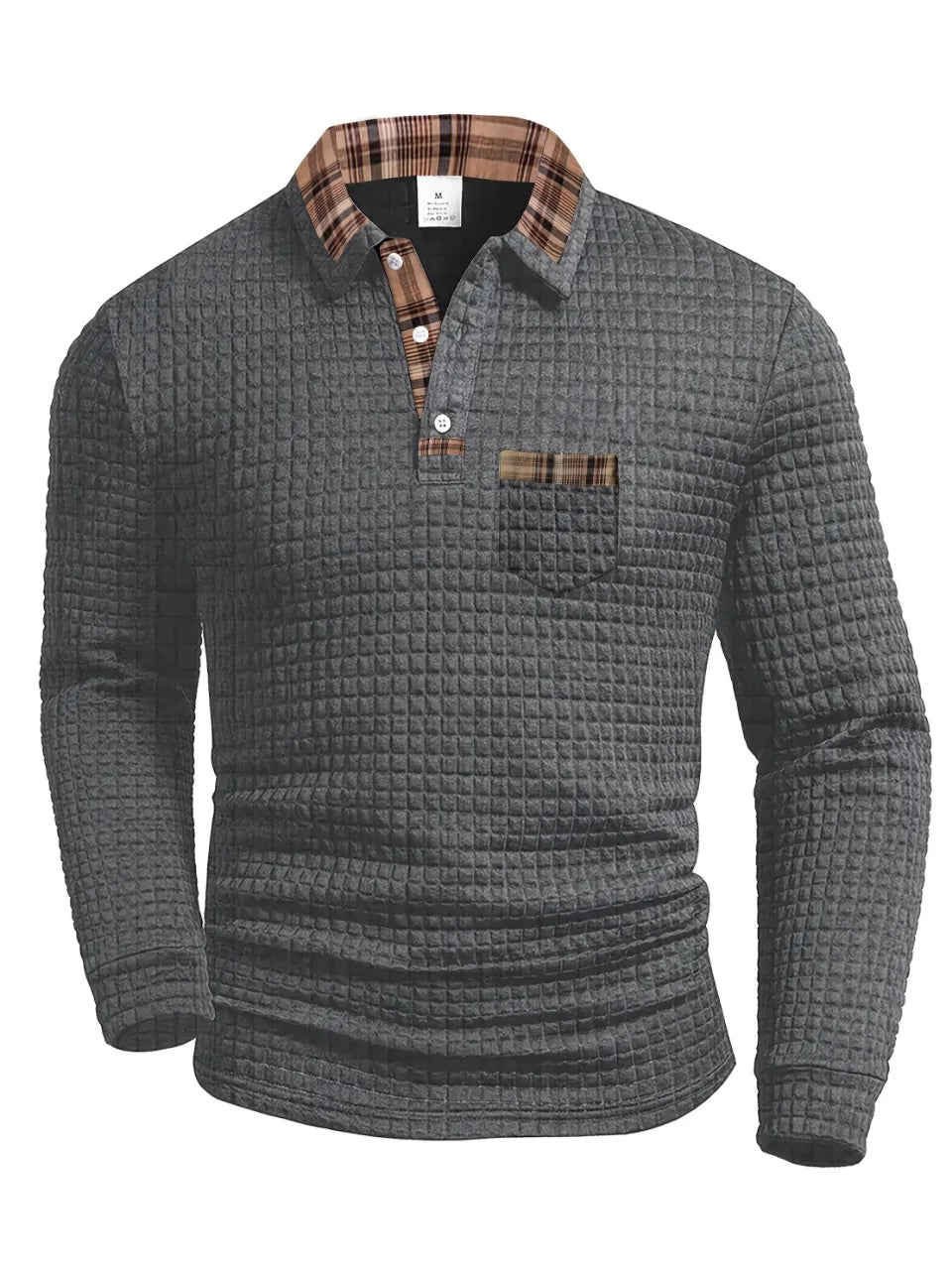 Jameson | Polo Shirt with Check Pattern
