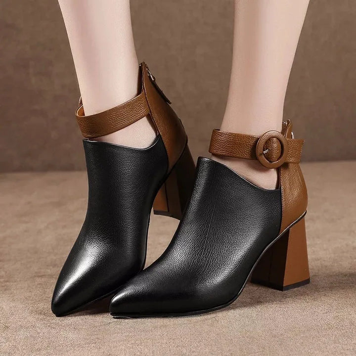 Carena | Leather Bottines
