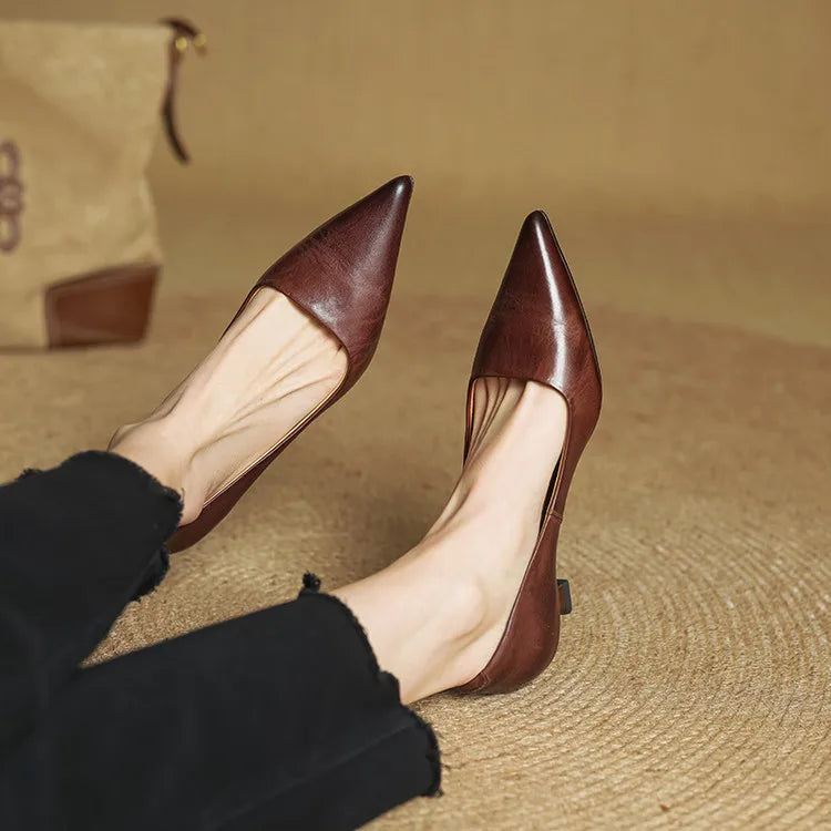 STACEY™|CLASSIC HEEL PUMPS