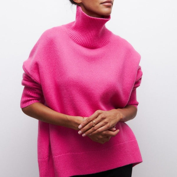 AVERY - HIGH NECK PULLOVER