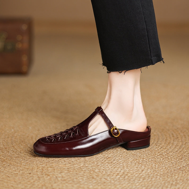 Elya | Genuine Leather Mules (almost sold out)