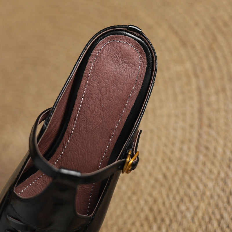 Elya | Genuine Leather Mules (almost sold out)