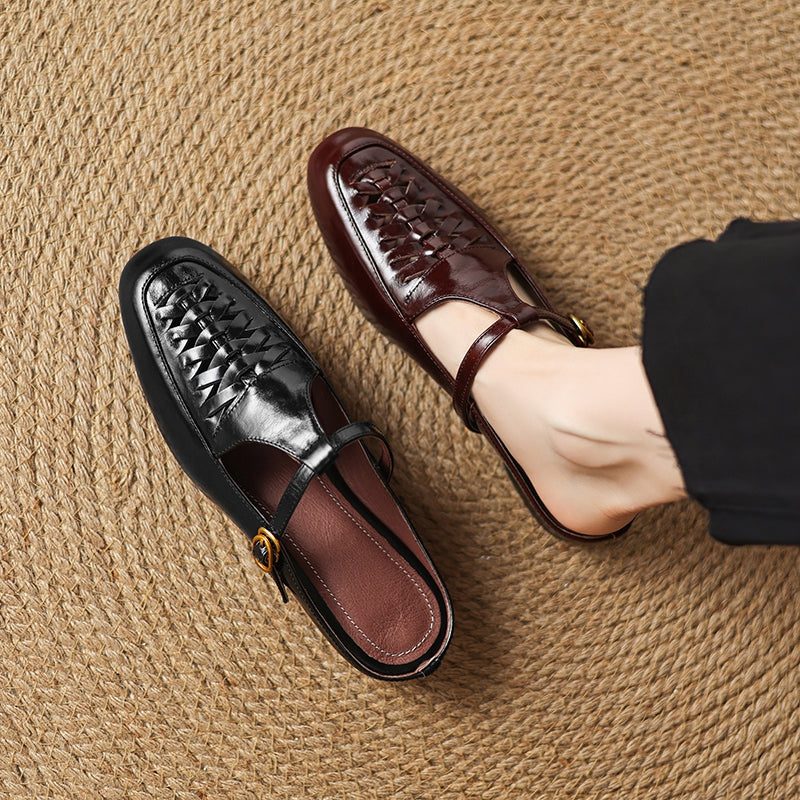 Elya | Genuine Leather Mules (almost sold out)