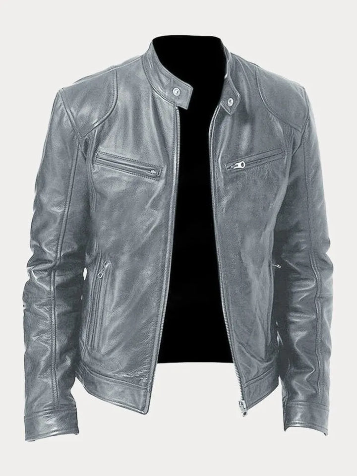 Victor | Casual Leather Jacket