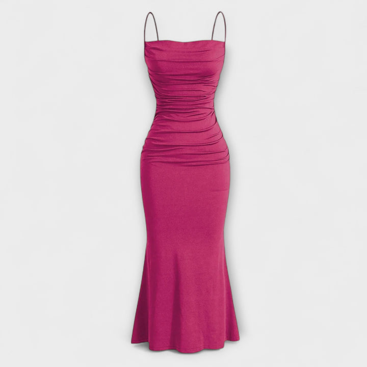 Mia Muse - Elegant Maxi Party Dress