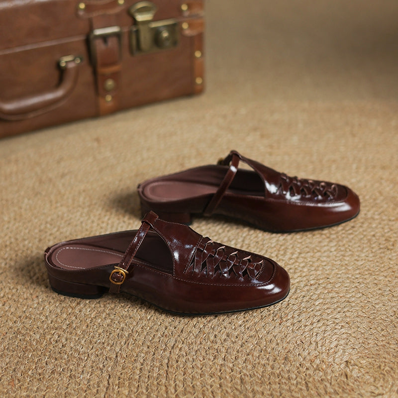 Elya | Genuine Leather Mules (almost sold out)