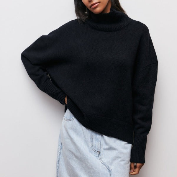 AVERY - HIGH NECK PULLOVER