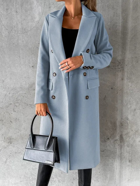 Mia | Elegant Longline Coat