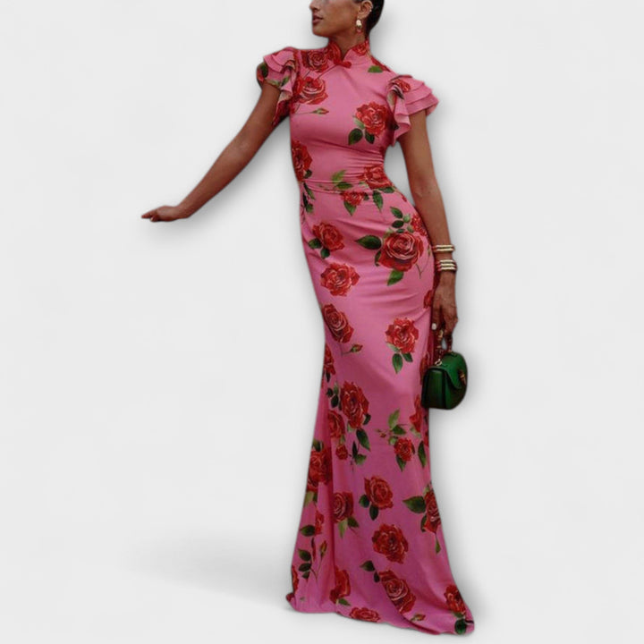 Luna - Maxi Dress with Floral Print