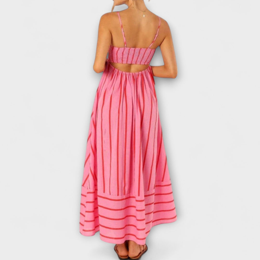 Svea - Maxi Dress in Bare Bloom
